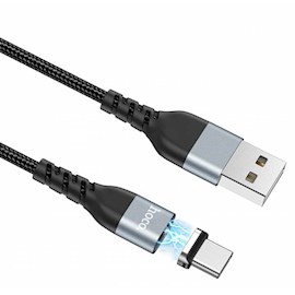 USB კაბელი Hoco U96, USB to USB-C, 1.2m, Black